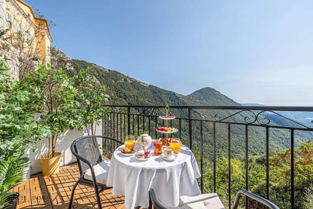 Havre De Paix Et Vue Exceptionnelle Proche Monaco Villa Peille Kültér fotó